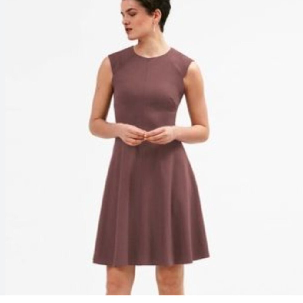 MM Lafleur Dusty Rose Dress The Lydia Dress pink tank sleeveless 2